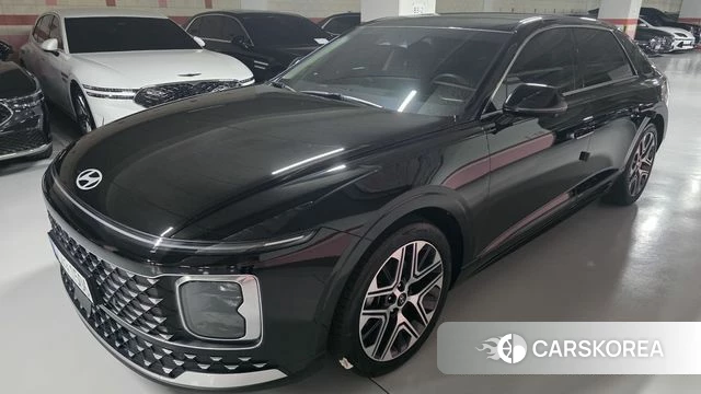 Hyundai Grandeur Hybrid (GN7) 2024 Черный из Кореи