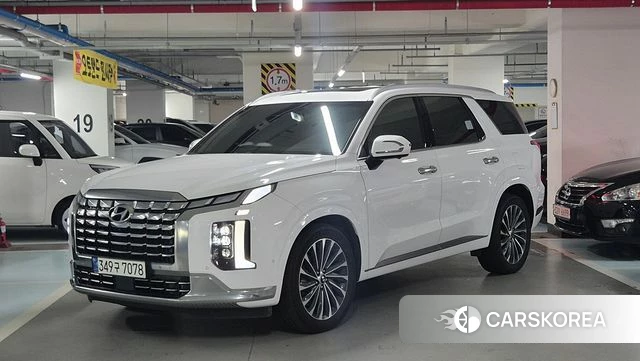 Hyundai The New Palisade 2023 Белый из Кореи