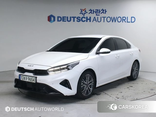 Kia The New K3 2nd generation 2021 Белый из Кореи