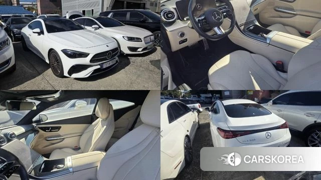 Mercedes-Benz CLE-Class C236 2024 Белый из Кореи
