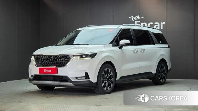 Kia Carnival 4th generation 2021 Белый из Кореи