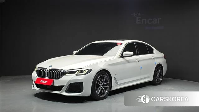 BMW 5 Series (G30) 2022 Белый из Кореи