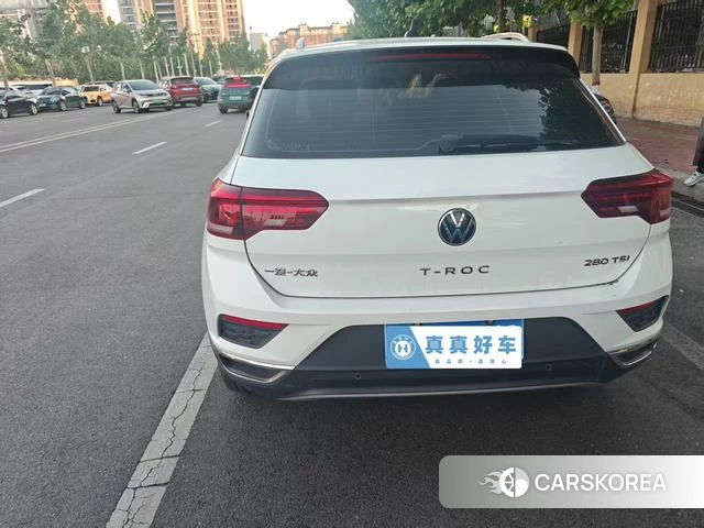 Volkswagen T-Roc 2021 Белый из Китая