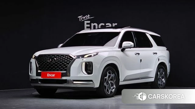 Hyundai Palisade 2021 Белый из Кореи