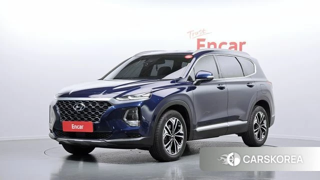 Hyundai Santa Fe TM 2020 Синий из Кореи