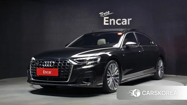 Audi A8 (D5) 2023 Черный из Кореи