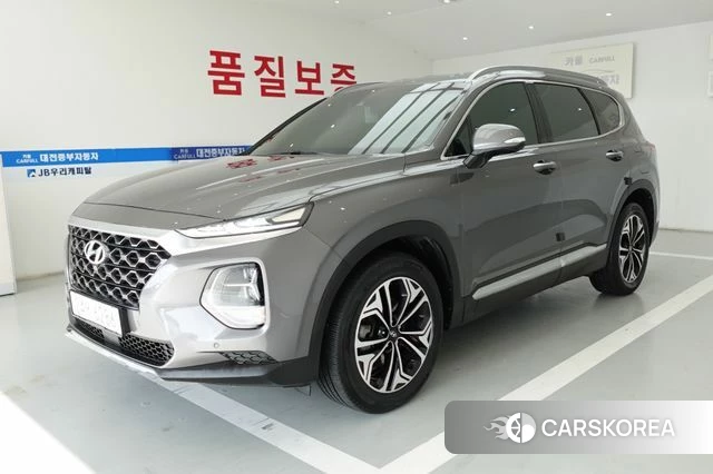Hyundai Santa Fe TM 2019 Серый из Кореи