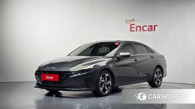 Hyundai Avante (CN7) 2021 Серый из Кореи
