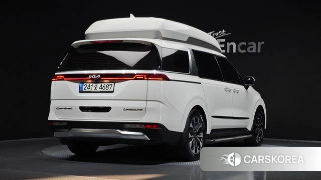 Kia Carnival 4th generation 2021 Белый из Кореи