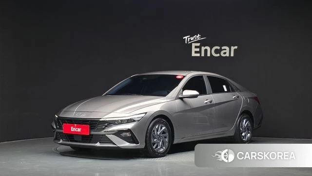 Hyundai The New Avante (CN7) 2023 Серебристо-серый из Кореи