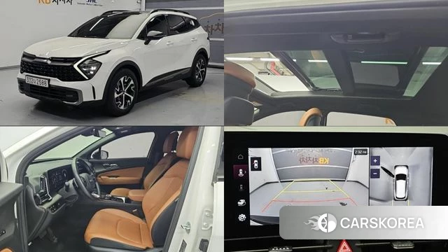 Kia Sportage 5th Generation Hybrid 2021 Белый из Кореи