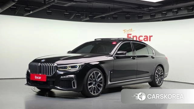 BMW 7 Series (G11) 2021 Черный из Кореи