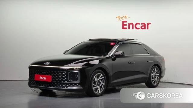 Hyundai Grandeur Hybrid (GN7) 2023 Черный из Кореи