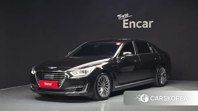 Genesis EQ900 2018 Черный из Кореи