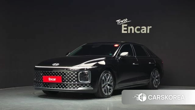 Hyundai Grandeur Hybrid (GN7) 2023 Черный из Кореи