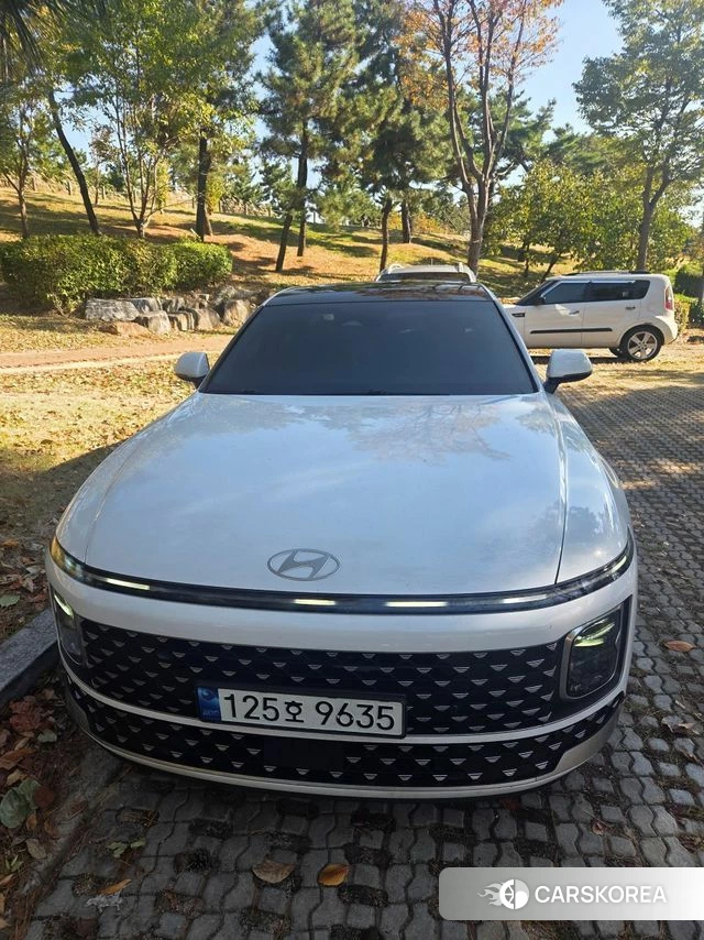 Hyundai Grandeur (GN7) 2023 Белый из Кореи
