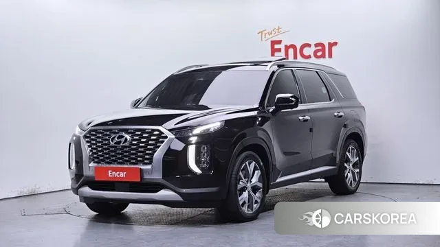 Hyundai Palisade 2021 Черный из Кореи