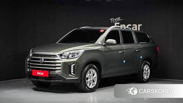 Ssangyong The New Rexton Sport 2021 Зеленый из Кореи