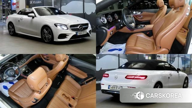 Mercedes-Benz E-Class W213 2018 Белый из Кореи