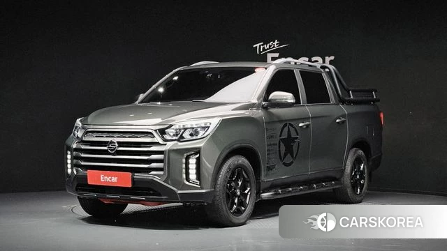 Ssangyong The New Rexton Sport 2021 Зеленый из Кореи