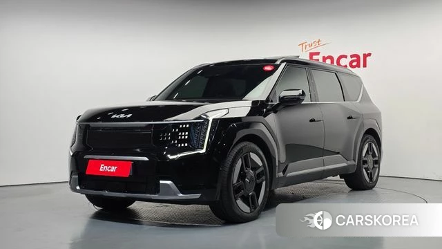 Kia EV9 2023 Черный из Кореи