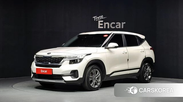 Kia Seltos 2020 Белый из Кореи