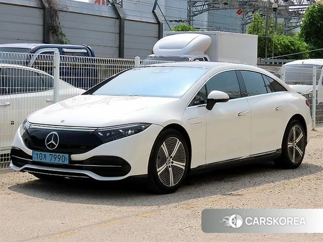 Mercedes-Benz EQS V297 2022 Белый из Кореи