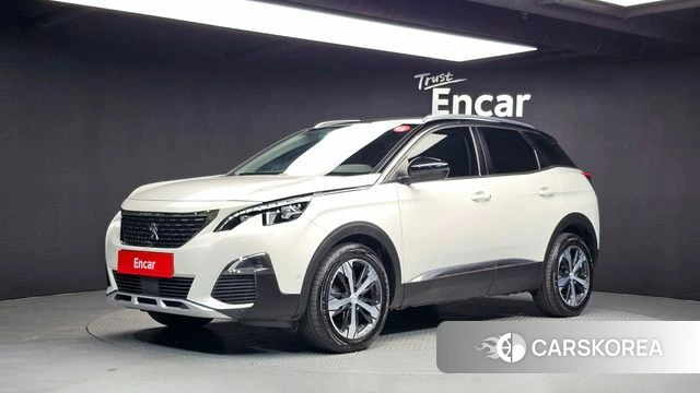Peugeot 3008 second generation 2021 Белый из Кореи