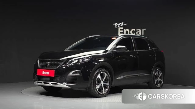 Peugeot 3008 second generation 2019 Черный из Кореи
