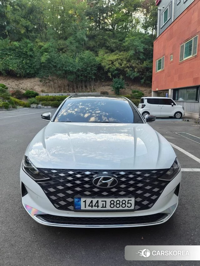 Hyundai The New Grandeur IG 2021 Белый из Кореи