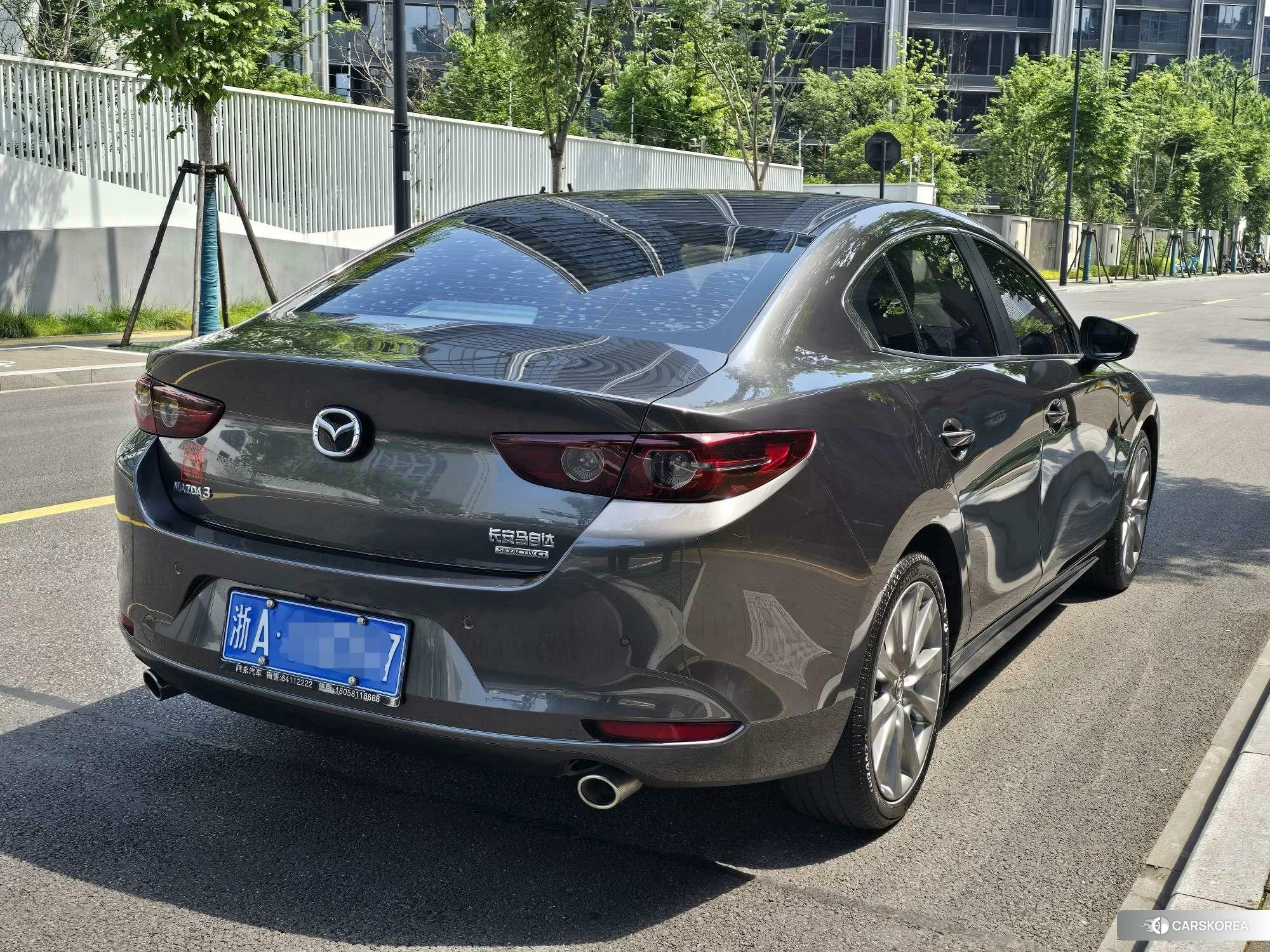 Mazda 3 2021 Темно-серый из Китая