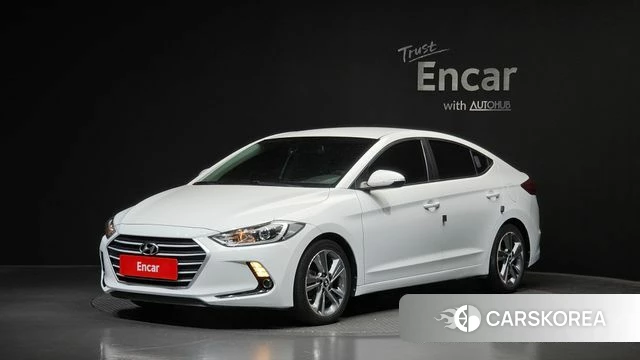 Hyundai Avante AD 2018 Белый из Кореи