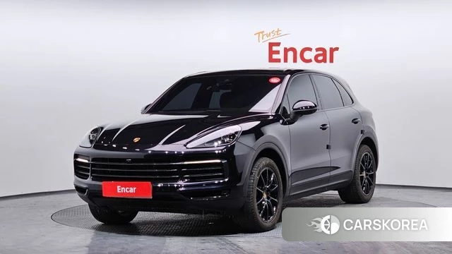 Porsche Cayenne (PO536) 2019 Черный из Кореи