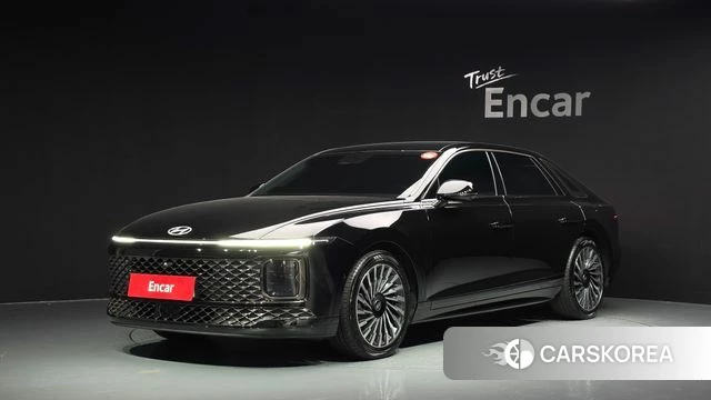 Hyundai Grandeur Hybrid (GN7) 2023 Черный из Кореи