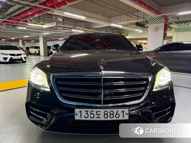 Mercedes-Benz S-Class W222 2020 Черный из Кореи