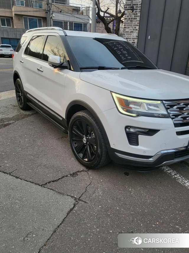 Ford Explorer 2018 Белый из Кореи