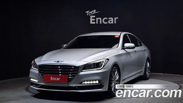 Genesis G80 2018 Серебристо-серый из Кореи