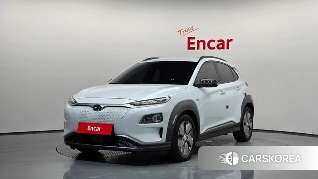 Hyundai Kona Electric 2019 Белый из Кореи