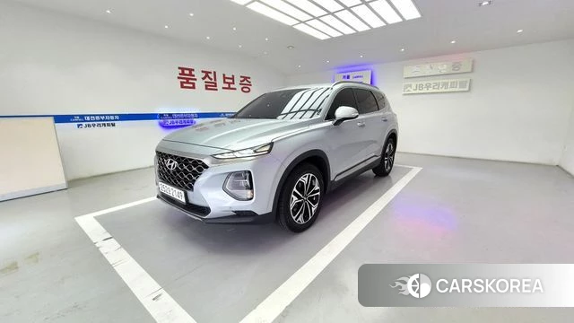 Hyundai Santa Fe TM 2018 Серебряный из Кореи