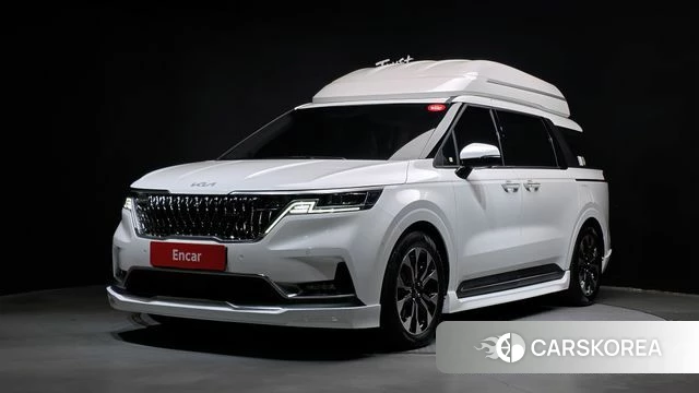 Kia Carnival 4th generation 2023 Белый из Кореи