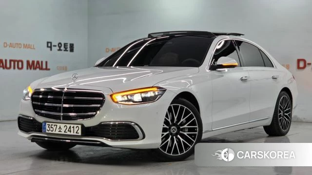 Mercedes-Benz S-Class W223 2024 Белый из Кореи