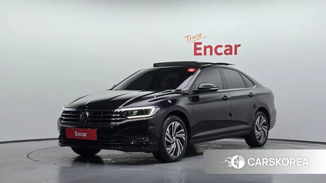 Volkswagen 7th Generation of Jetta 2021 Черный из Кореи