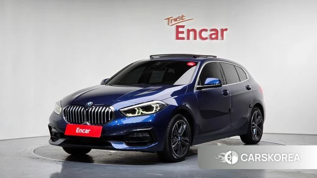 BMW 1 Series (F40) 2020 Синий из Кореи, фото 2