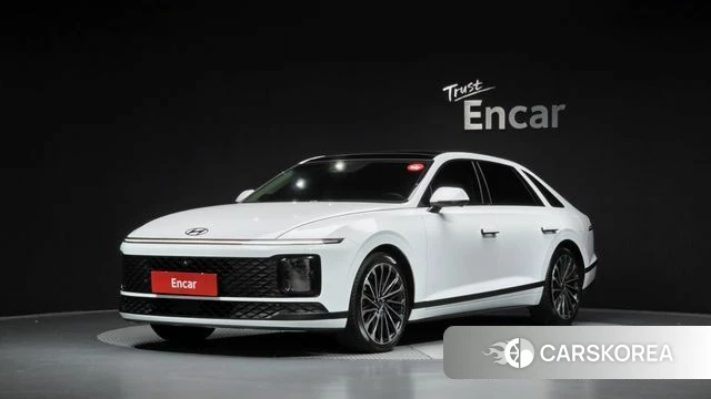 Hyundai Grandeur Hybrid (GN7) 2025 Белый из Кореи