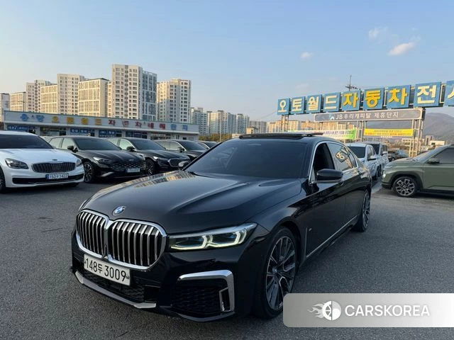 BMW 7 Series (G11) 2020 Черный из Кореи