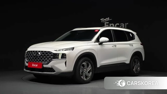 Hyundai The New Santa Fe 2021 Белый из Кореи