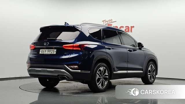 Hyundai Santa Fe TM 2018 Синий из Кореи