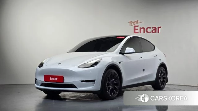 Tesla Model Y 2024 Белый из Кореи