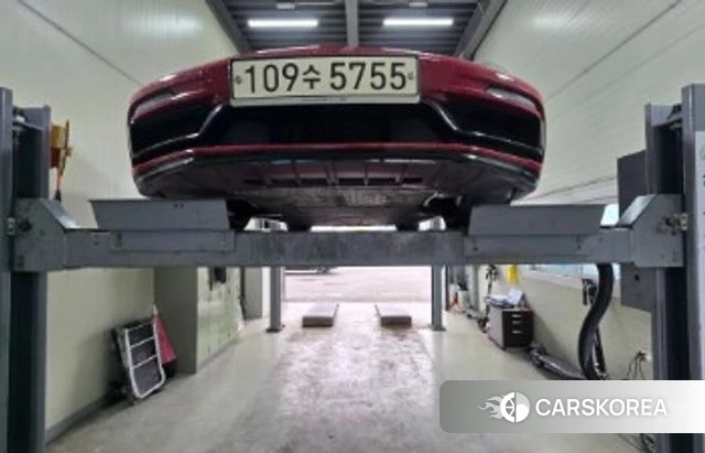 Porsche 718 Boxster 2020 Красный из Кореи