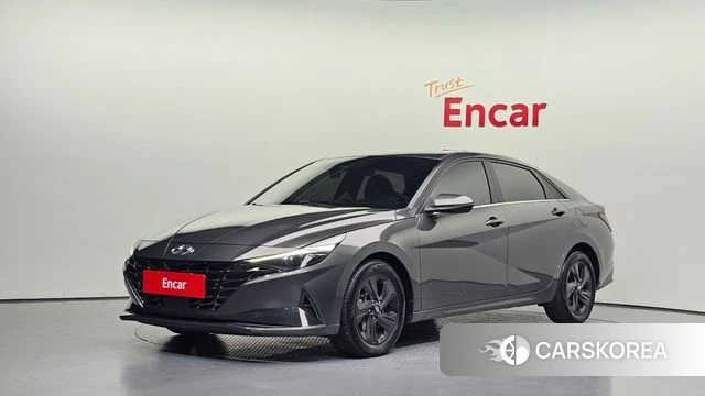 Hyundai Avante (CN7) 2021 Серый из Кореи